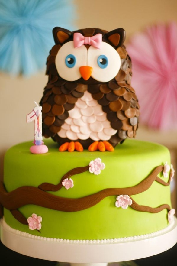 Cute Owl Cake Cute Owl Cake