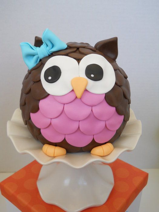 Cute Owl Cake Cute Owl Cake