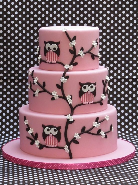 Cute Owl Cake Cute Owl Cake