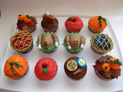 Cute Thanksgiving Cupcakes Cute Thanksgiving Cupcakes