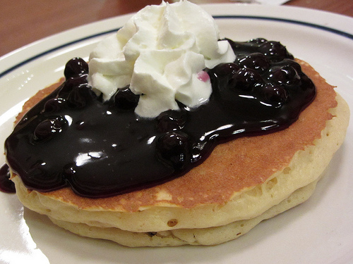 Double Blueberry Pancakes Ihop