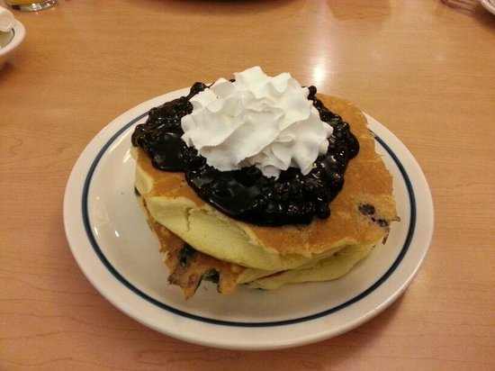Double Blueberry Pancakes Ihop