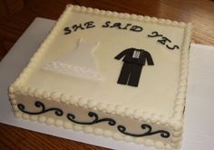 Engagement Party Cake Idea