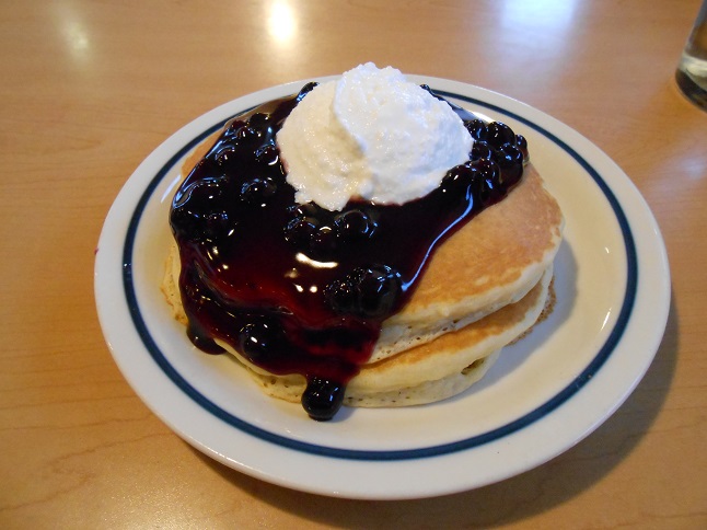Ihop Blueberry Pancake