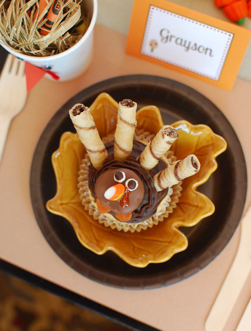 Kids Thanksgiving Turkey Cupcakes Kids Thanksgiving Turkey Cupcakes
