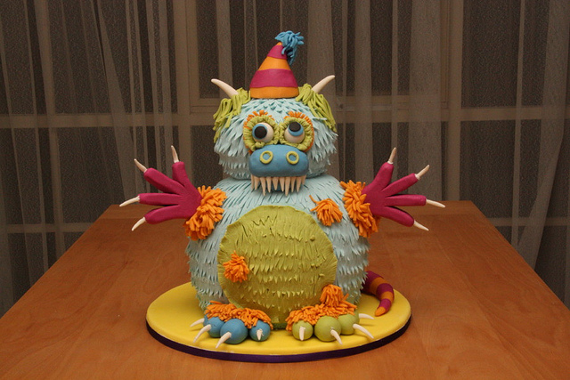 Monster Birthday Cakes Monster Birthday Cakes