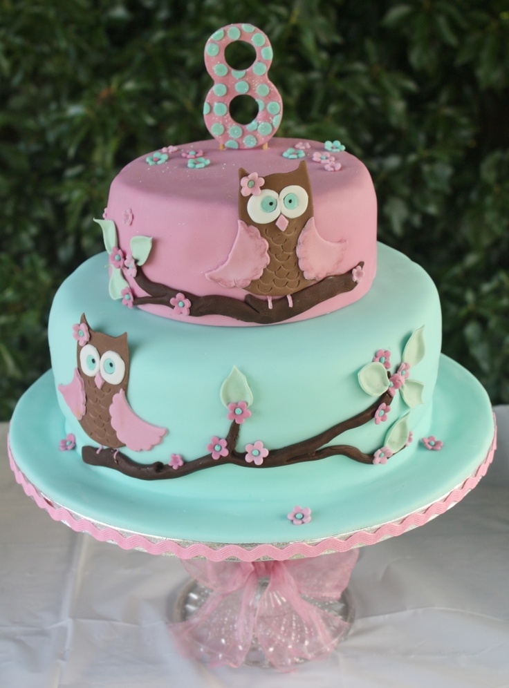Owl Birthday Cake Ideas Owl Birthday Cake Ideas