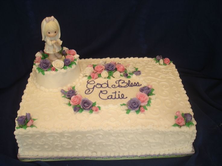 Precious Moments First Communion Cake