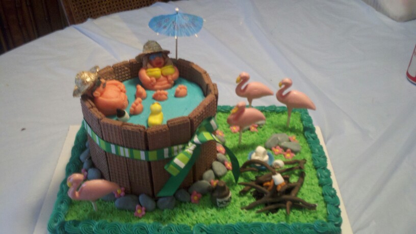 Redneck Birthday Cake Redneck Birthday Cake