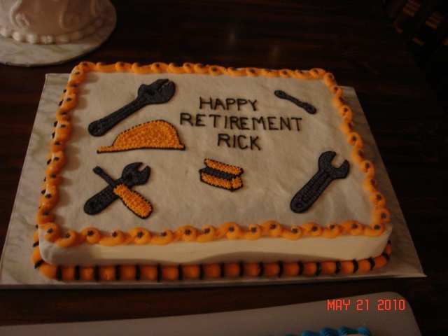 Retirement Cake Retirement Cake