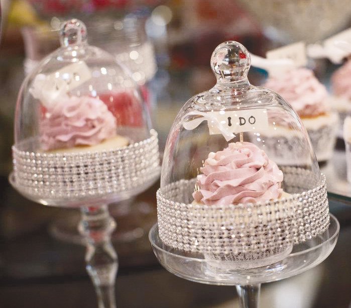 Silver Bridal Shower Cupcakes Silver Bridal Shower Cupcakes