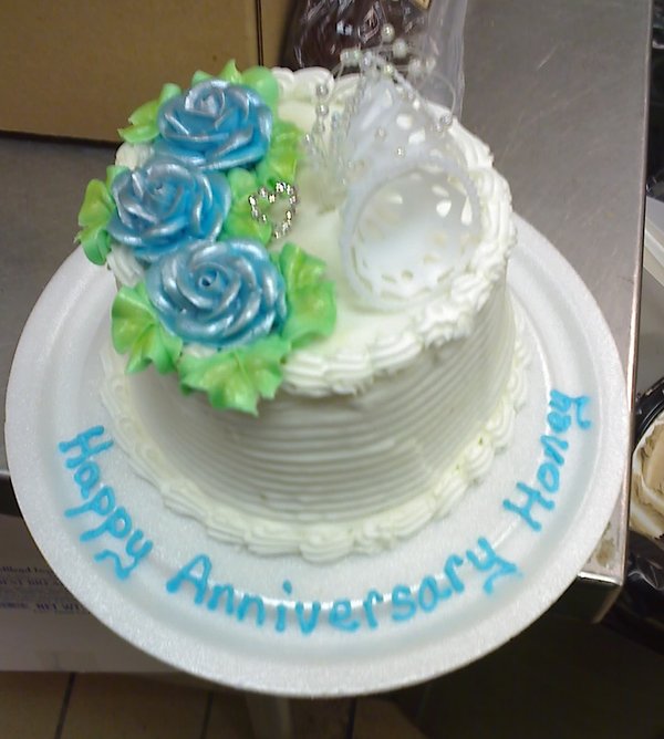 Small Anniversary Cake Small Anniversary Cake
