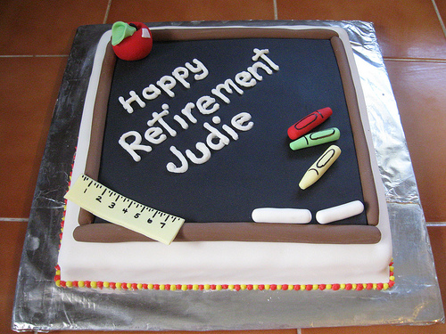 8 Photos of Retirement Made Custom Cakes 8 Photos of Retirement Made Custom Cakes