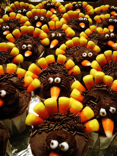 Thanksgiving Turkey Cupcakes Thanksgiving Turkey Cupcakes