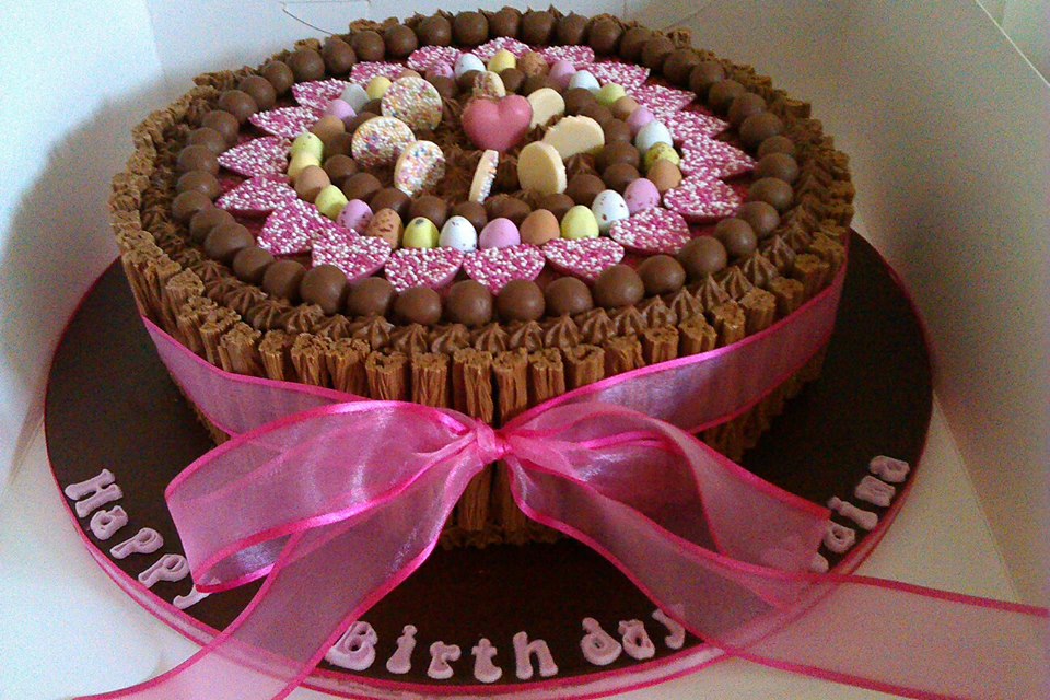 Beautiful Chocolate Birthday Cakes