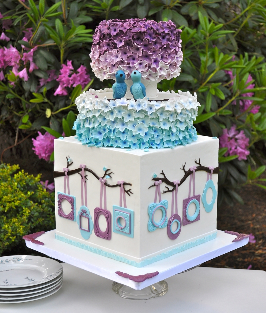 7 Photos of Cheese Wedding Cakes Purple 7 Photos of Cheese Wedding Cakes Purple