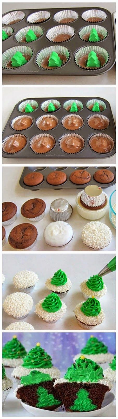 Christmas Tree Cheesecake Cupcakes Christmas Tree Cheesecake Cupcakes
