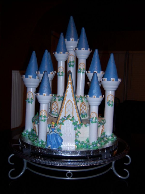 Cinderella Castle Birthday Cake Cinderella Castle Birthday Cake