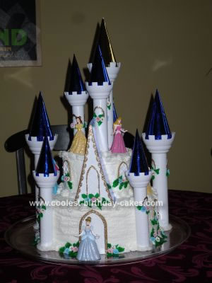 Disney's Cinderella Castle Birthday Cake Disney's Cinderella Castle Birthday Cake