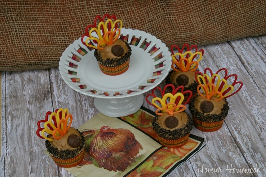 Kids Thanksgiving Turkey Cupcakes Kids Thanksgiving Turkey Cupcakes