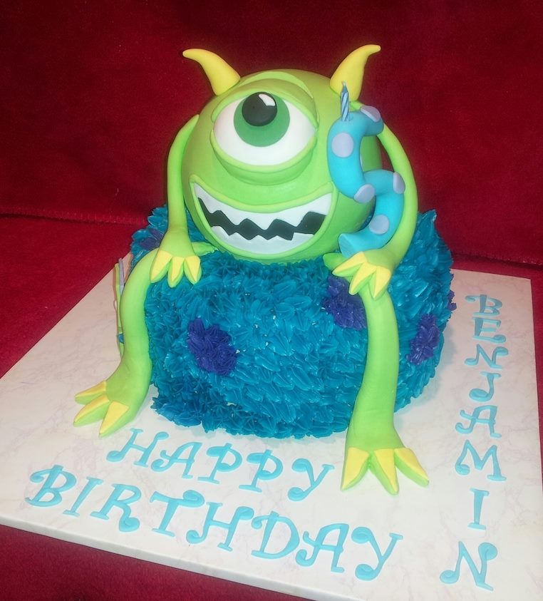 Mike Monsters Inc Birthday Cake Mike Monsters Inc Birthday Cake