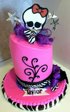 Monster High Birthday Cake Monster High Birthday Cake