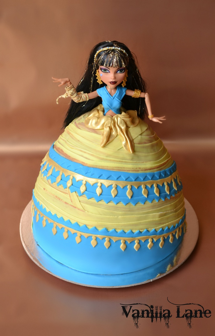 Monster High Cleo De Nile Cake Monster High Cleo De Nile Cake
