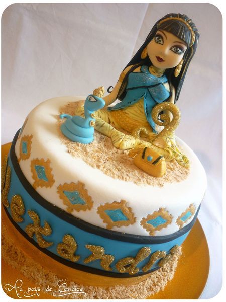 Monster High Cleo De Nile Cake Monster High Cleo De Nile Cake