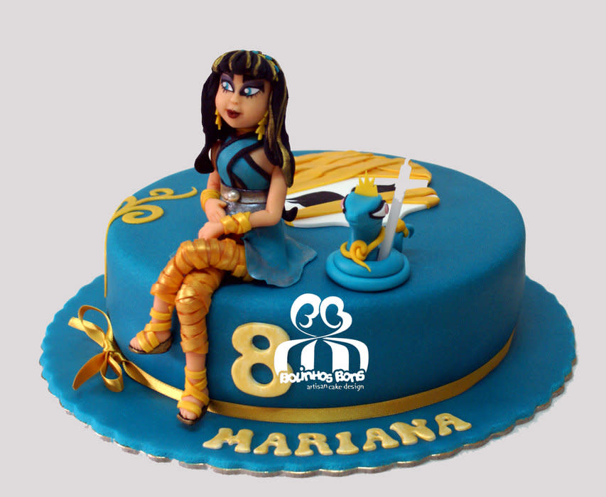 Monster High Cleo De Nile Cake Monster High Cleo De Nile Cake