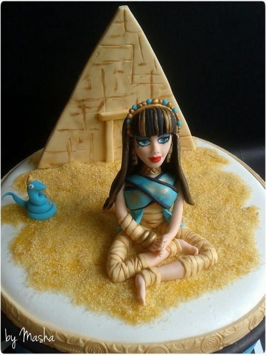 Monster High Cleo De Nile Cake Monster High Cleo De Nile Cake