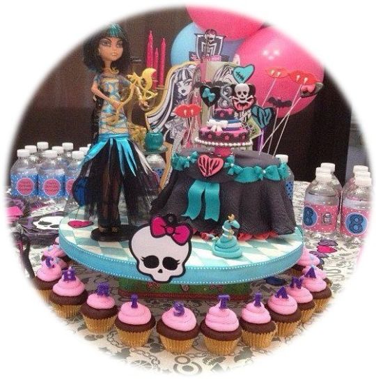 Monster High Cleo De Nile Cake Monster High Cleo De Nile Cake