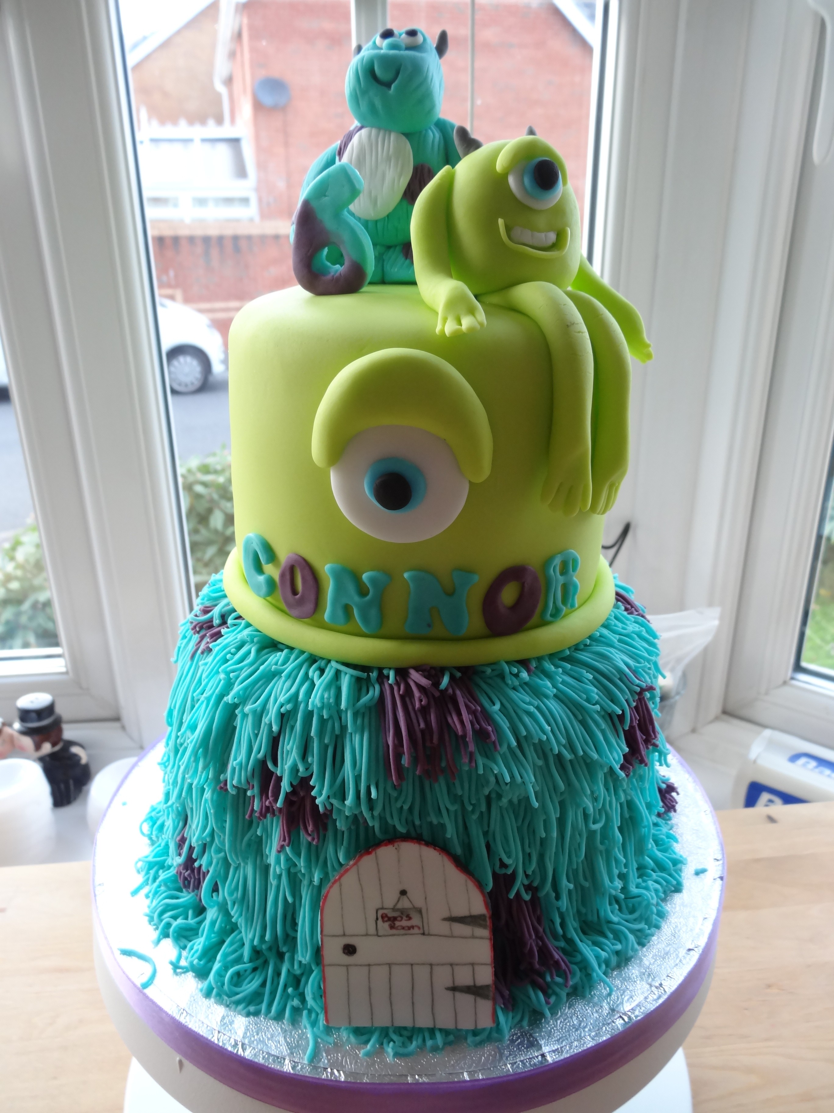 Monsters Inc Baby Shower Cake Monsters Inc Baby Shower Cake