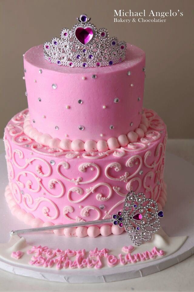 10 Pink Birthday Cakes For Women Photo Pink 18th Birthday Cake