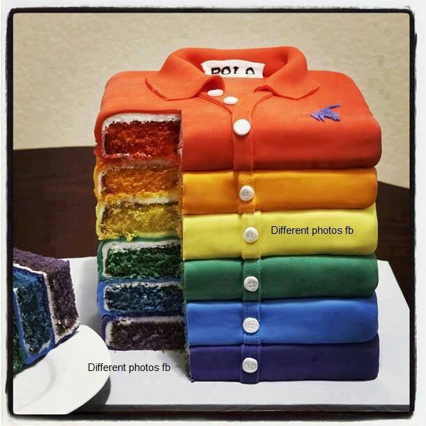 Polo Shirt Cake