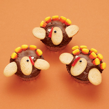 Thanksgiving Turkey Cupcakes Recipe Thanksgiving Turkey Cupcakes Recipe