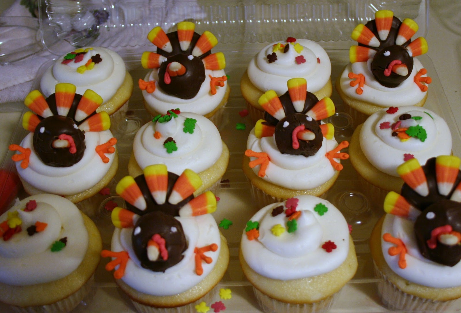 Thanksgiving Turkey Cupcakes Thanksgiving Turkey Cupcakes