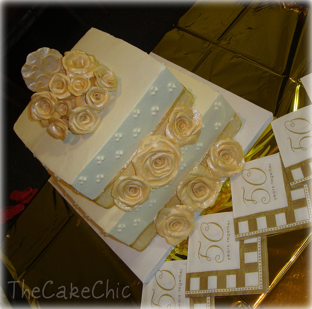 50th Anniversary Cake 50th Anniversary Cake
