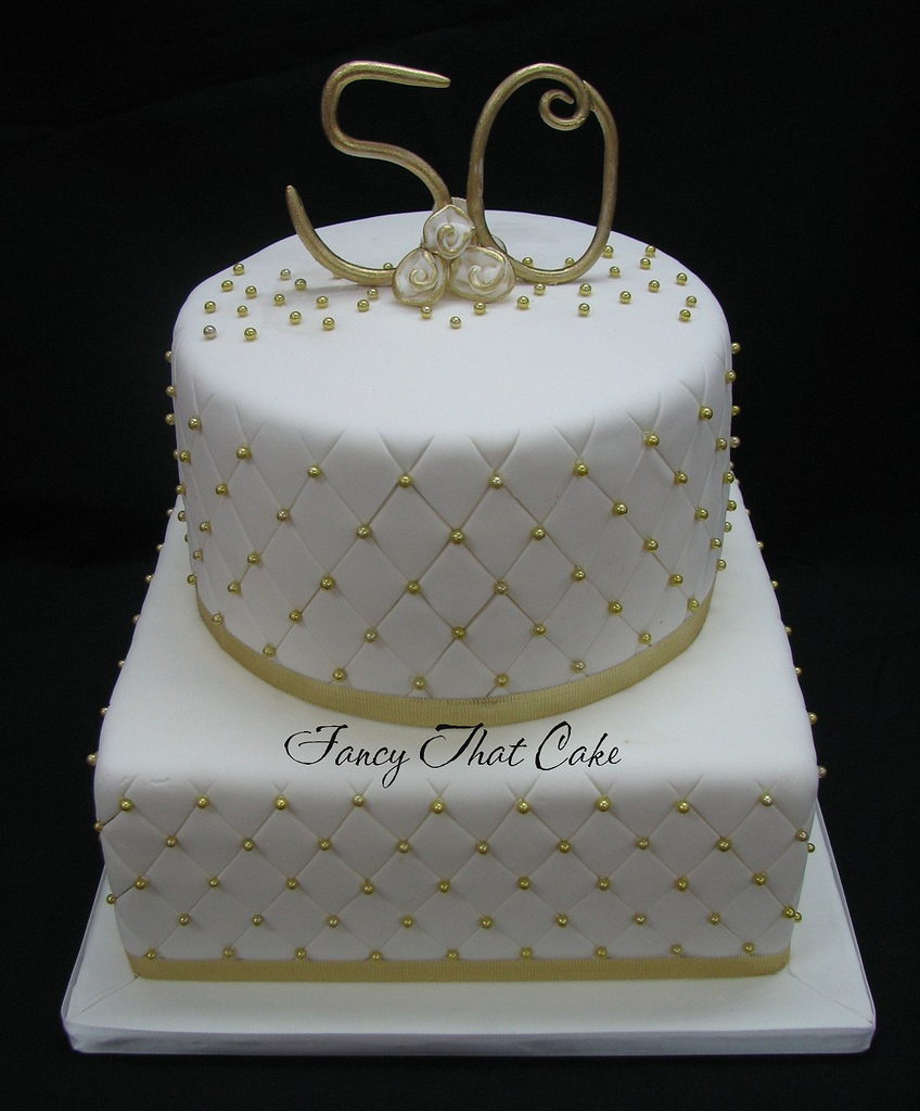 50th Anniversary Cake 50th Anniversary Cake