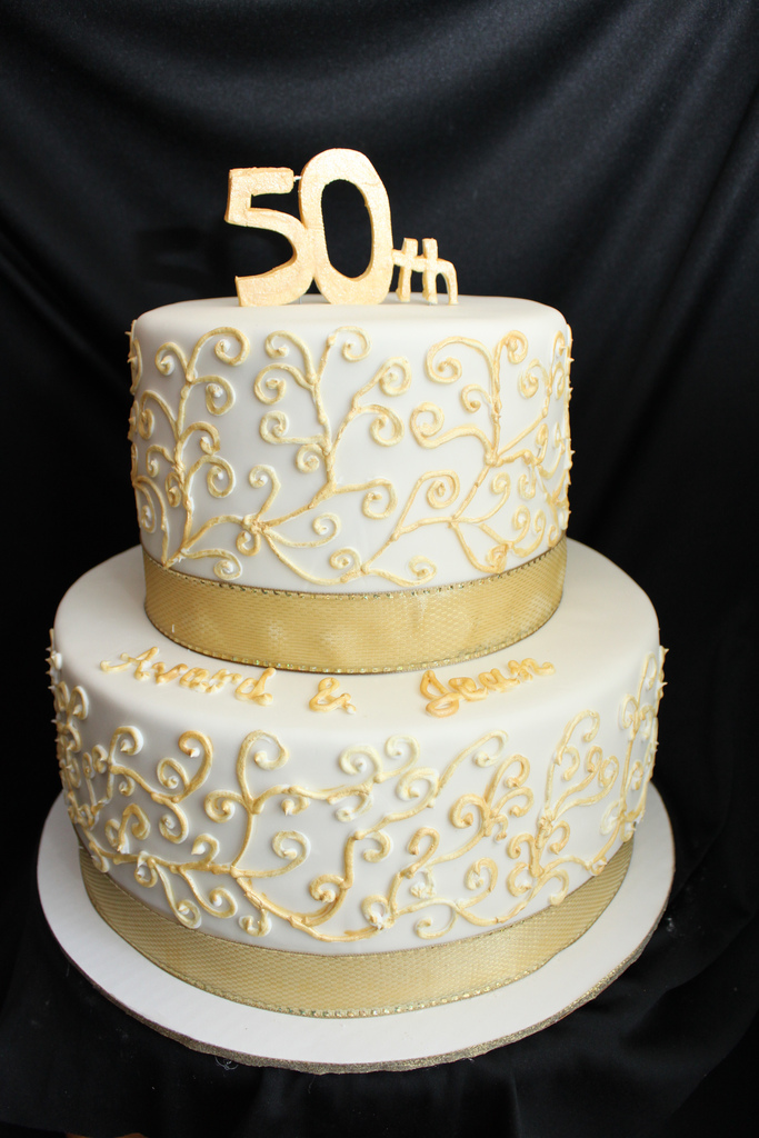 50th Anniversary Cake 50th Anniversary Cake