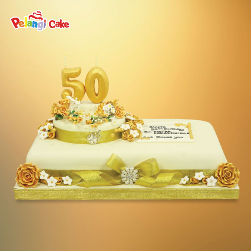 50th Wedding Anniversary Cake 50th Wedding Anniversary Cake
