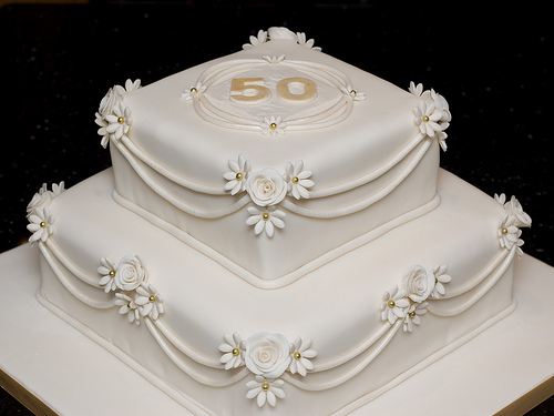 50th Wedding Anniversary Cake 50th Wedding Anniversary Cake
