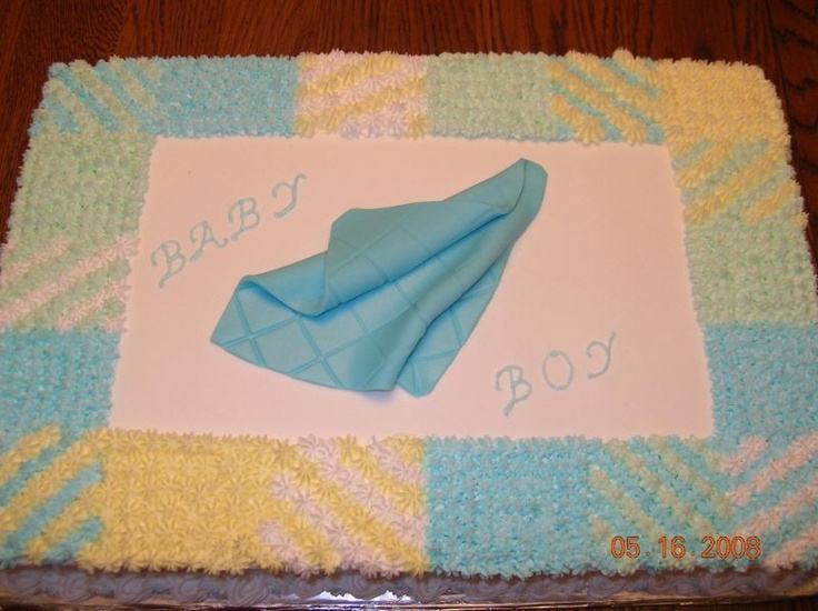 Baby Blanket Cake Baby Blanket Cake