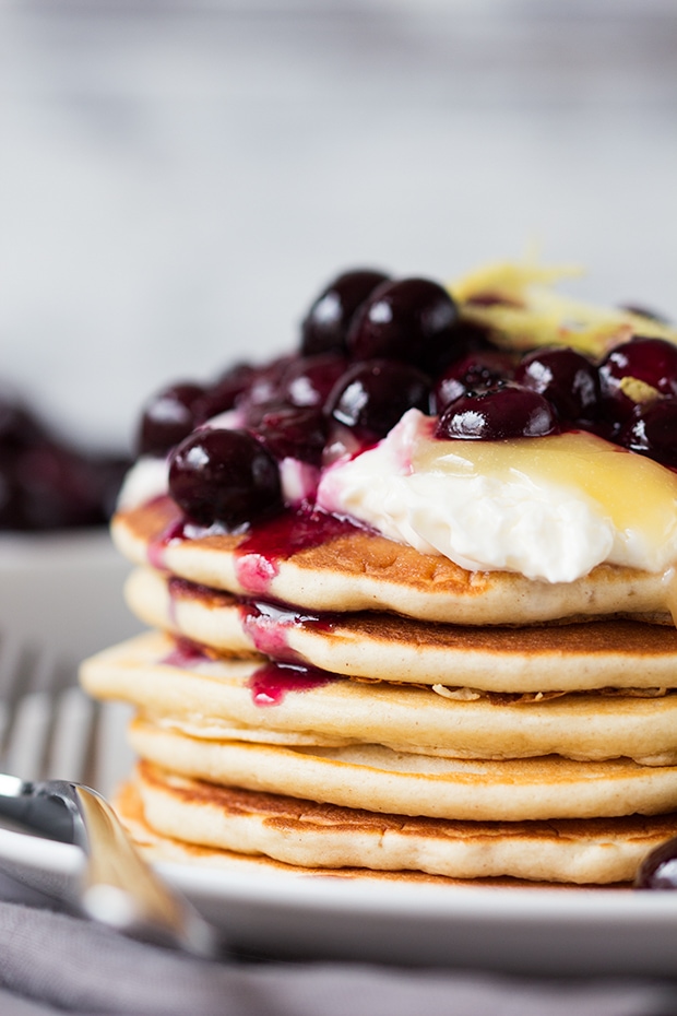 Blueberry Cheesecake Pancakes Recipe Blueberry Cheesecake Pancakes Recipe