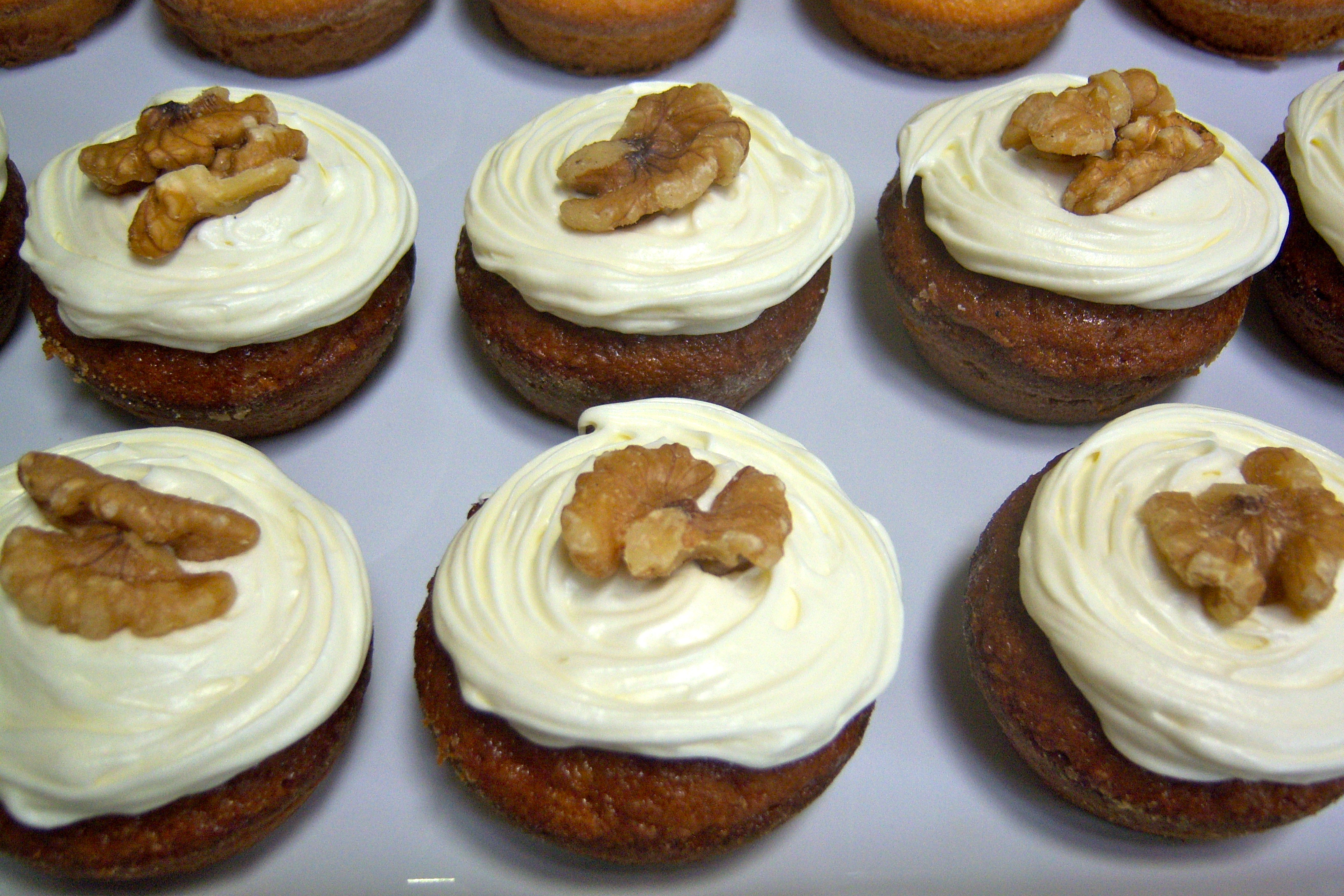 Carrot Cake with Cream Carrot Cake with Cream