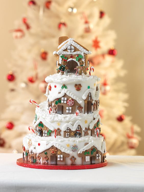 Christmas Cake Decoration Idea Christmas Cake Decoration Idea