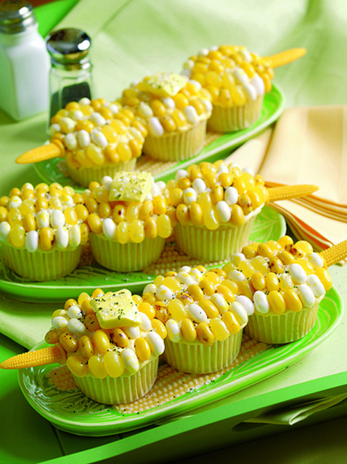 Corn On the Cob Cupcake Ideas Corn On the Cob Cupcake Ideas