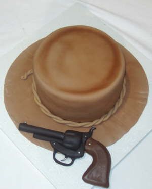 Cowboy Hat Birthday Cake