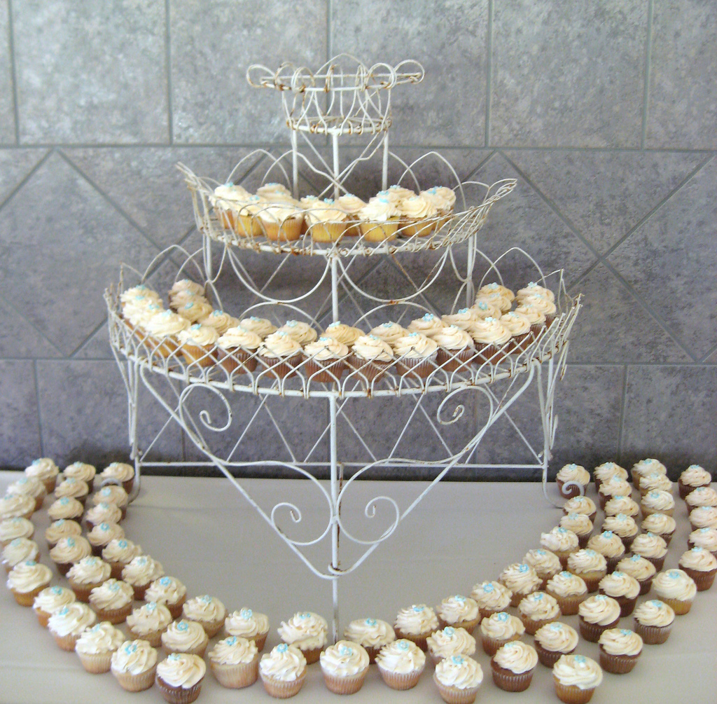 Cupcake Wedding Cake Display