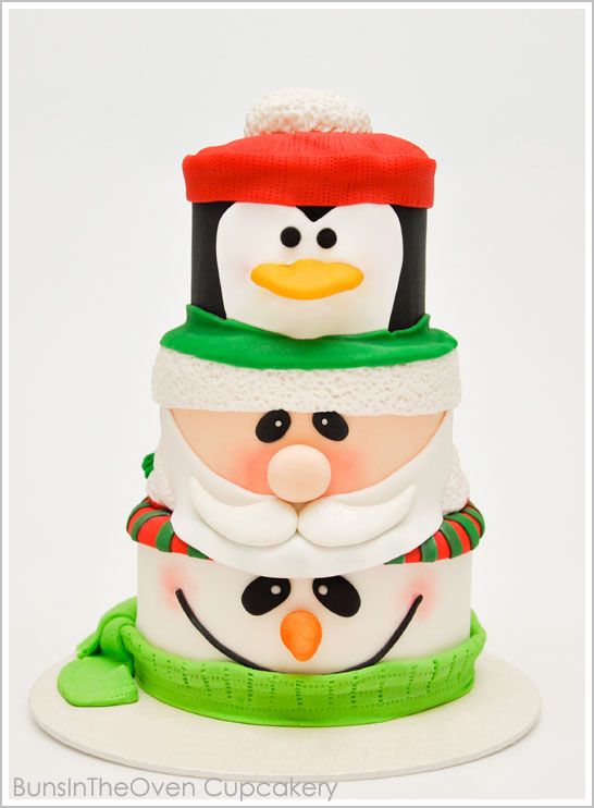 Cute Christmas Cake Cute Christmas Cake