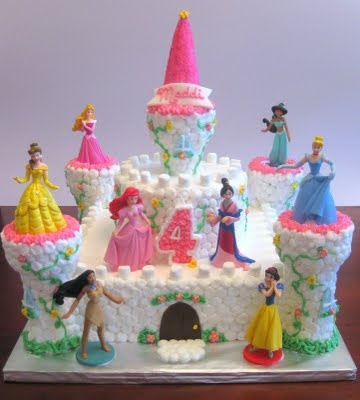 Homemade Princess Castle Cake Homemade Princess Castle Cake